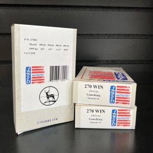 1776ammo 270win 130gr gameking