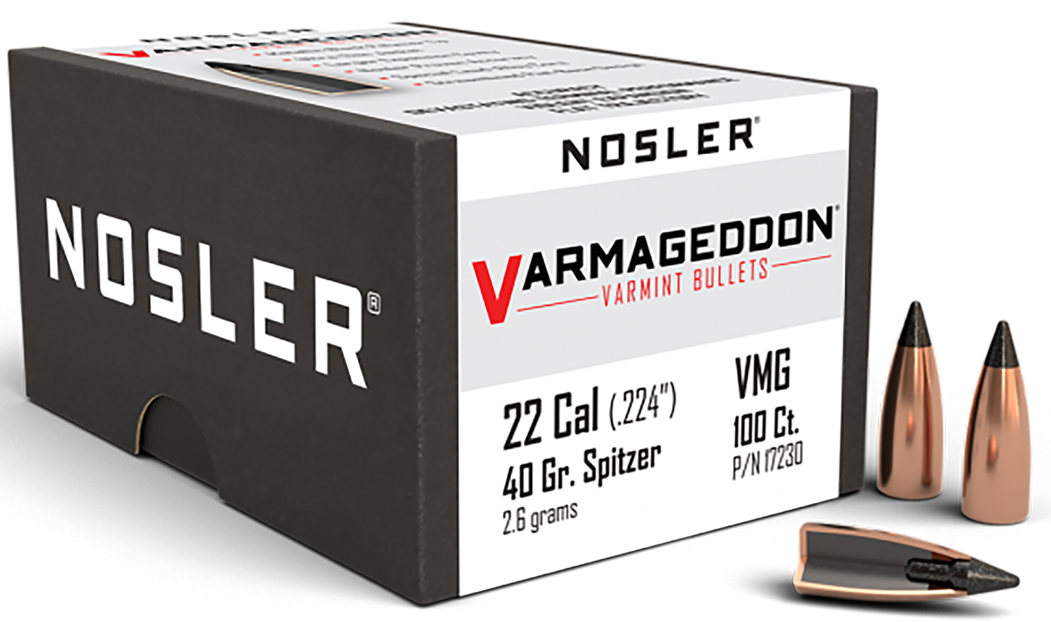 Nosler 22 Cal 40gr Varmageddon 1 19224 81497