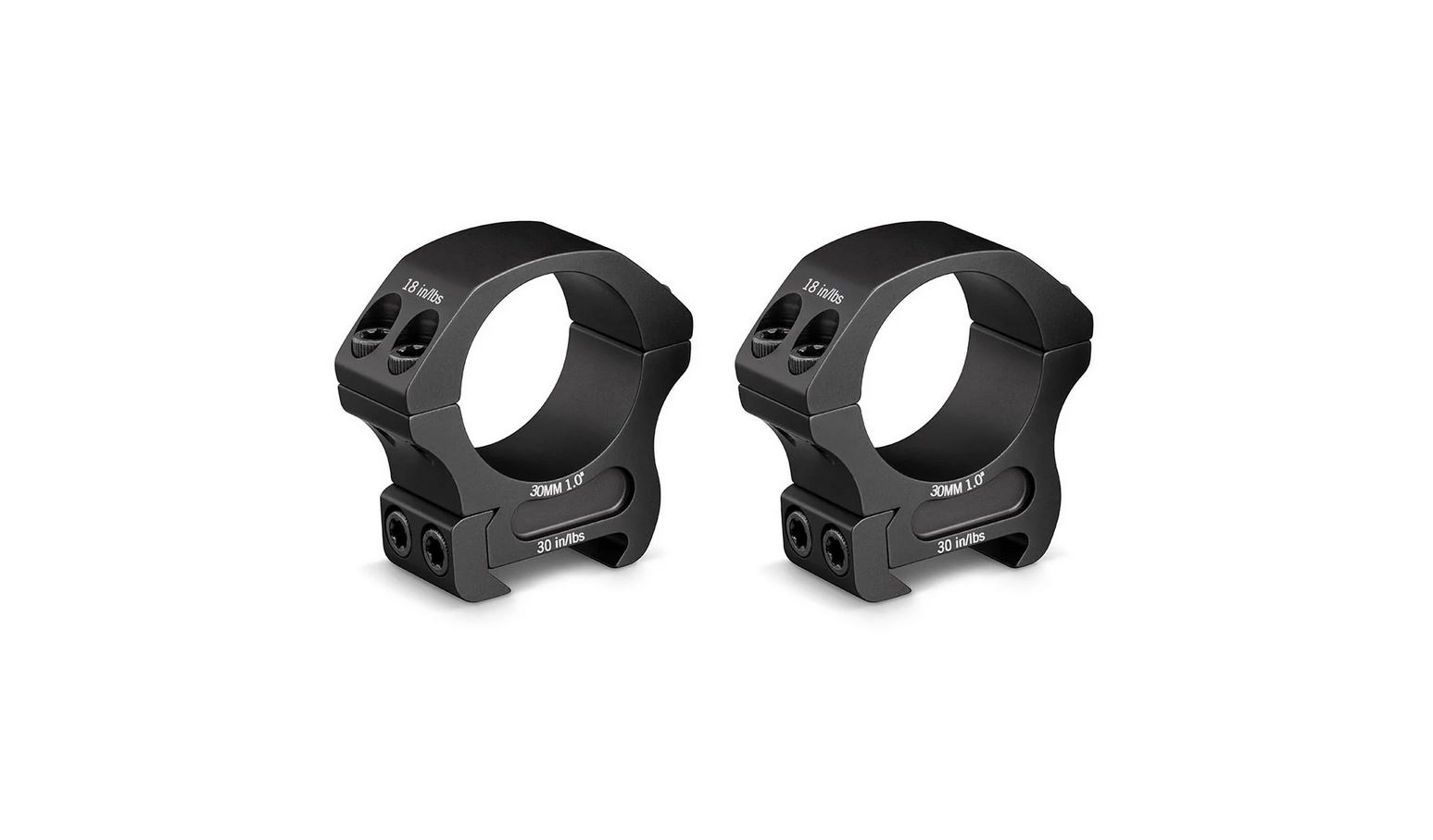 Vortex Pro Riflescope Rings - 30mm Extra High 1 19632 vortexpro30mmextrahigh