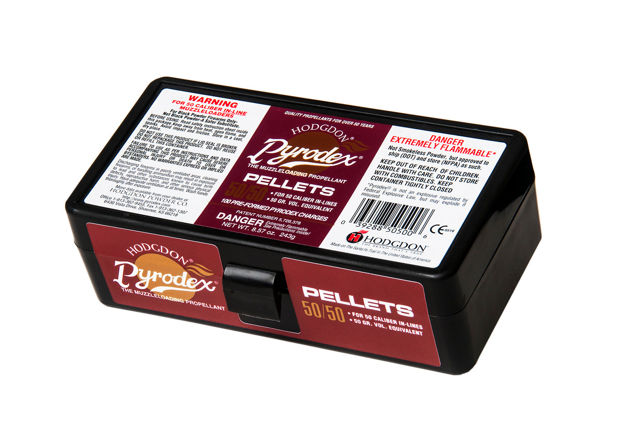 Hodgdon Pyrodex 50/50 pellets 1 18745 Pyrodex 5050 Box New 25899