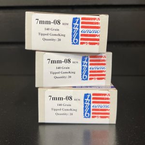 1776ammo 7mm08 140gr tgk