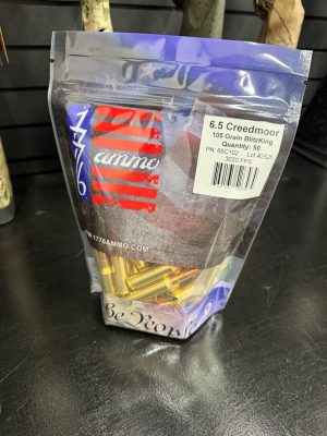 6.5 Creedmoor 105gr BlitzKing Bag of 50
